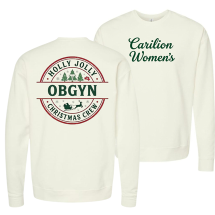 Carilion Women's Holly Jolly - Tultex Sweatshirt