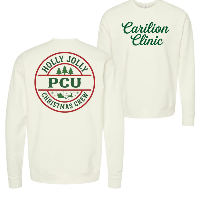Carilion Clinic Holly Jolly Acute Care Nursing- Tultex Sweatshirt
