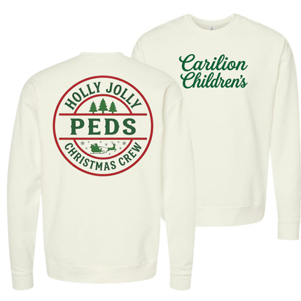 Carilion Children's Holly Jolly Peds - Tultex Sweatshirt