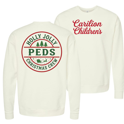 Carilion Children's Holly Jolly Peds - Tultex Sweatshirt