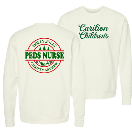Carilion Children's Holly Jolly Peds - Tultex Sweatshirt