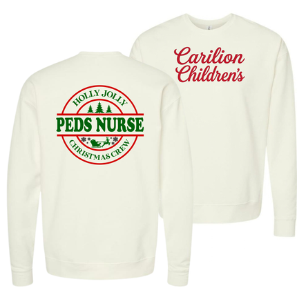 Carilion Children's Holly Jolly Peds - Tultex Sweatshirt