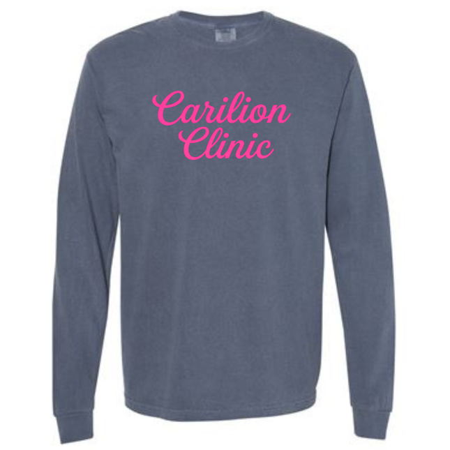 Carilion Clinic Large Cursive - Comfort Colors Apparel