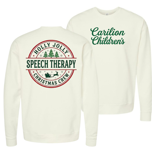 Carilion Children's Holly Jolly Peds - Tultex Sweatshirt