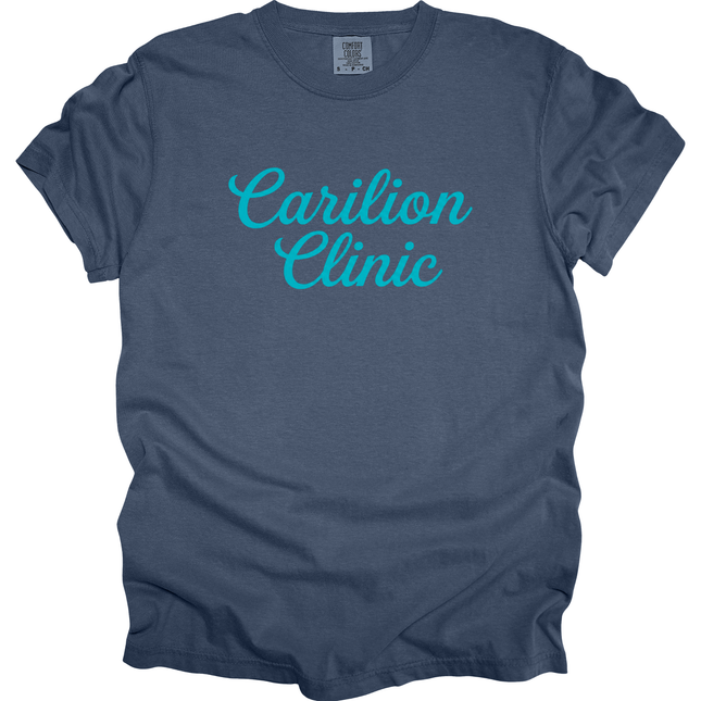 Carilion Clinic Large Cursive - Comfort Colors Apparel