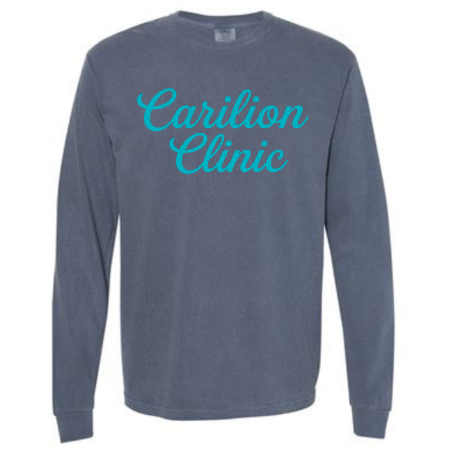 Carilion Clinic Large Cursive - Comfort Colors Apparel