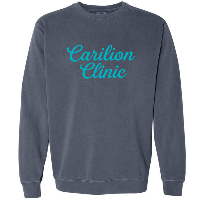 Carilion Clinic Large Cursive - Comfort Colors Apparel