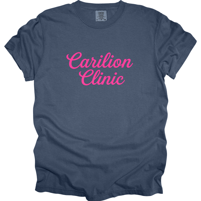 Carilion Clinic Large Cursive - Comfort Colors Apparel