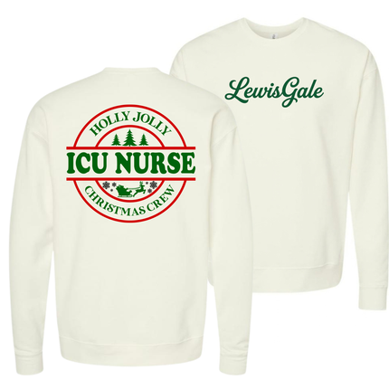 LewisGale Holly Jolly Acute Care Nursing- Tultex Sweatshirt