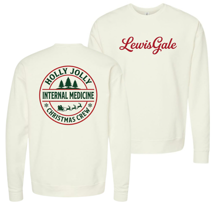 LewisGale Holly Jolly Acute Care Nursing- Tultex Sweatshirt