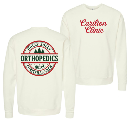 Carilion Clinic Holly Jolly Ortho - Comfort Colors and Tultex Apparel