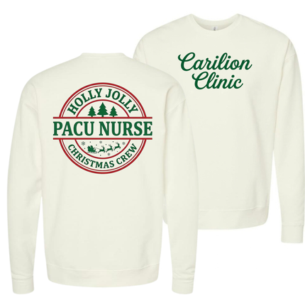 Carilion Clinic Holly Jolly Surgical Services- Tultex Sweatshirt