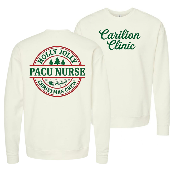 Carilion Clinic Holly Jolly Surgical Services- Tultex Sweatshirt