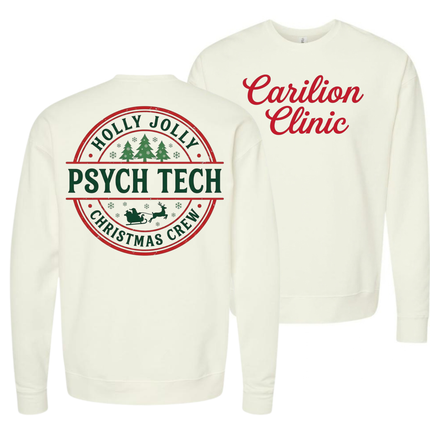 Carilion Clinic Holly Jolly Acute Care Nursing- Tultex Sweatshirt