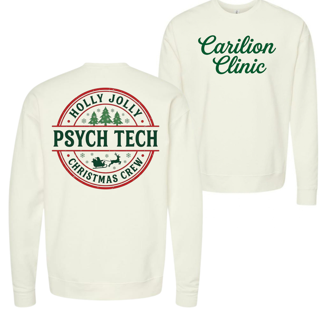 Carilion Clinic Holly Jolly Acute Care Nursing- Tultex Sweatshirt
