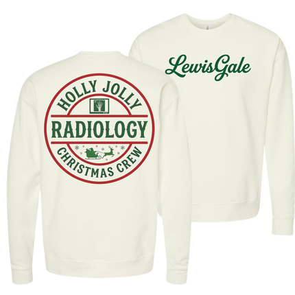 LewisGale Holly Jolly Radiology - Comfort Colors and Tultex Apparel
