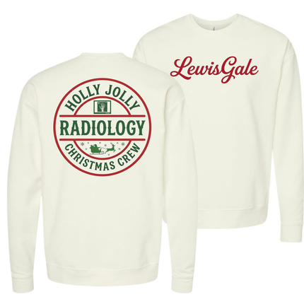 LewisGale Holly Jolly Radiology - Comfort Colors and Tultex Apparel