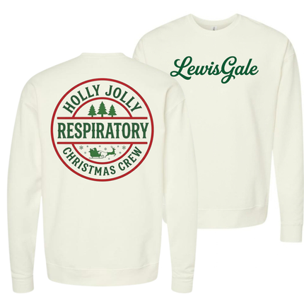 LewisGale Holly Jolly Respiratory - Comfort Colors and Tultex Apparel