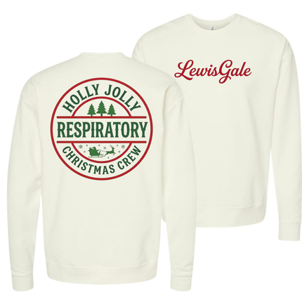LewisGale Holly Jolly Respiratory - Comfort Colors and Tultex Apparel