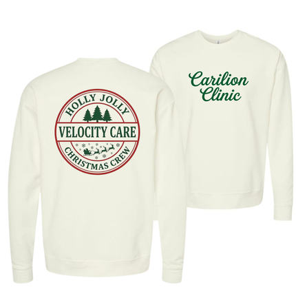 Carilion Clinic Holly Jolly OPX, PACS, and SPD Tech- Tultex Sweatshirt