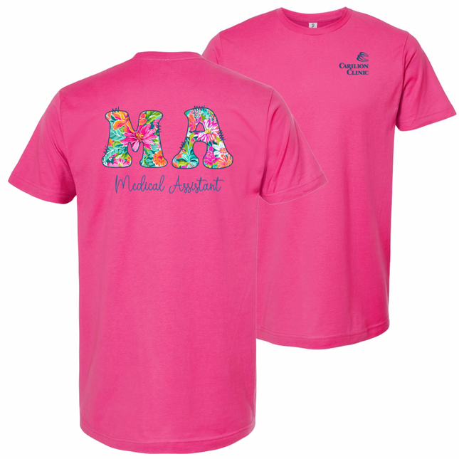 Carilion Clinic - Wish You Were In Hawaii Medical Assistant - Tultex T-Shirt