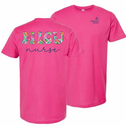Carilion Clinic - Wish You Were In Hawaii Nurse - Tultex T-Shirt