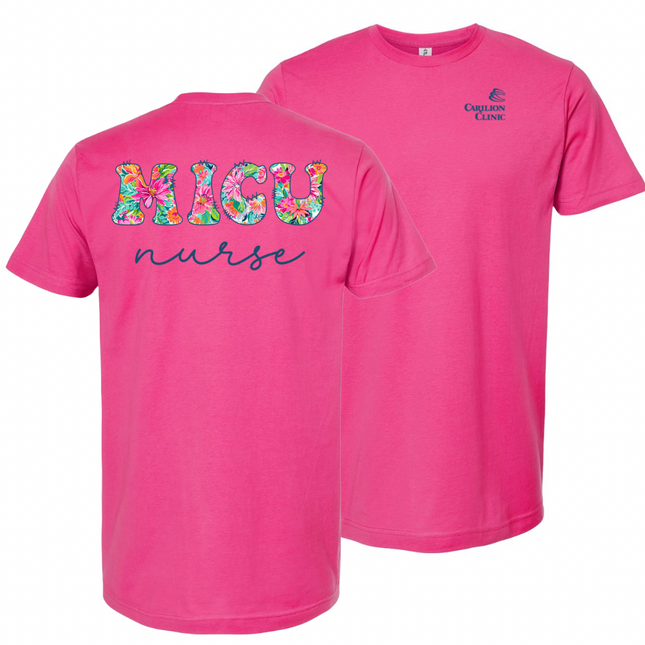 Carilion Clinic - Wish You Were In Hawaii Nurse - Tultex T-Shirt