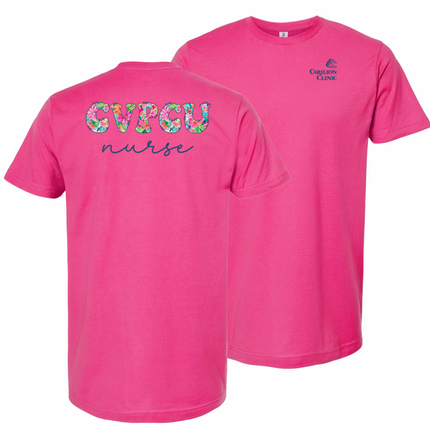 Carilion Clinic - Wish You Were In Hawaii Nurse - Tultex T-Shirt