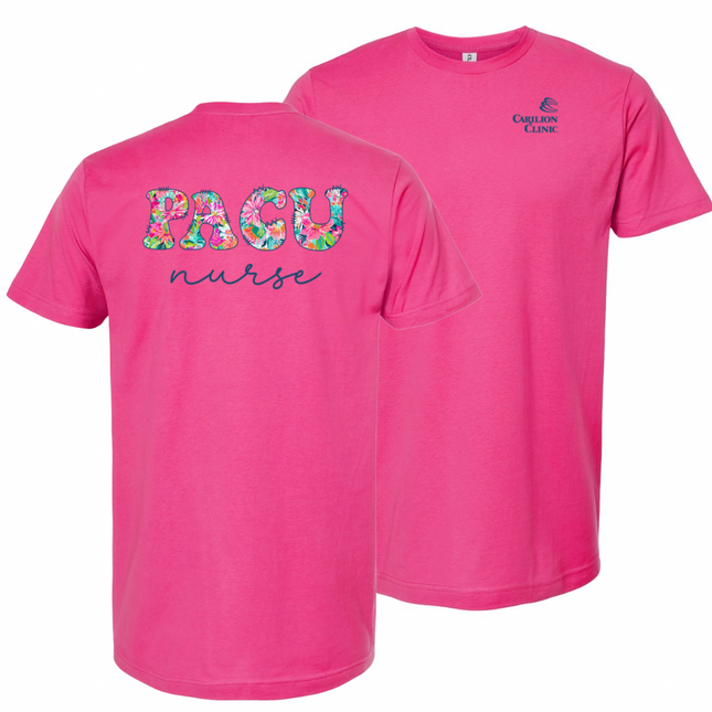 Carilion Clinic - Wish You Were In Hawaii Nurse - Tultex T-Shirt