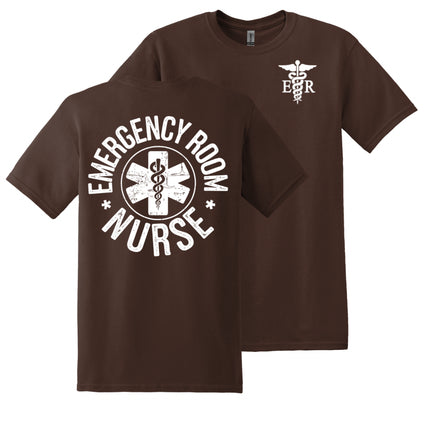 Emergency Room Nurse with RN Caduceus -  Gildan T-Shirt