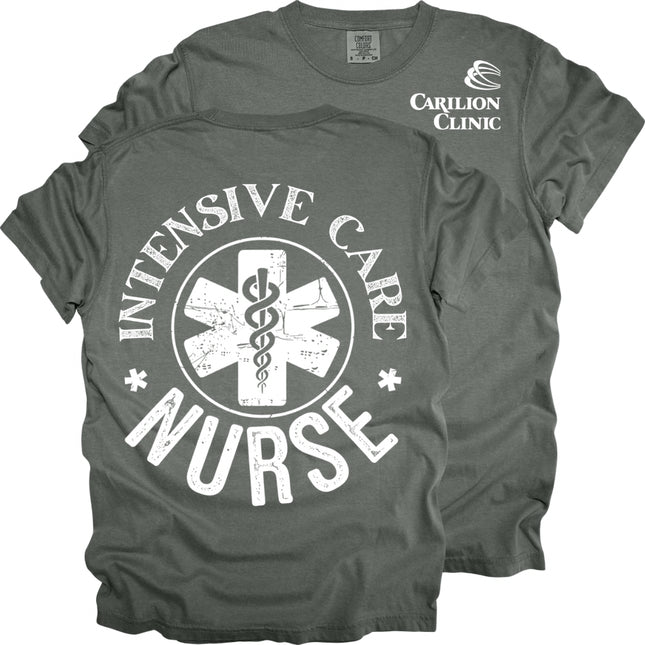 Carilion Clinic Intensive Care Nurse - Comfort Colors & Gildan T-Shirt