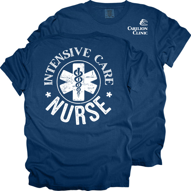Carilion Clinic Intensive Care Nurse - Comfort Colors & Gildan T-Shirt