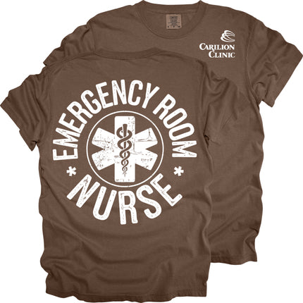 Carilion Clinic Emergency Room Nurse - Comfort Colors T-Shirt