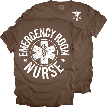 Emergency Room Nurse with RN Caduceus - Comfort Colors T-Shirt