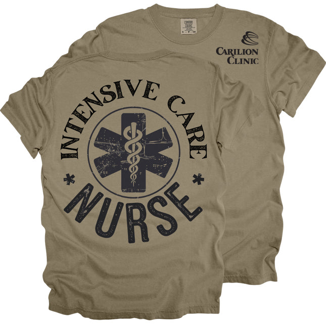 Carilion Clinic Intensive Care Nurse - Comfort Colors & Gildan T-Shirt