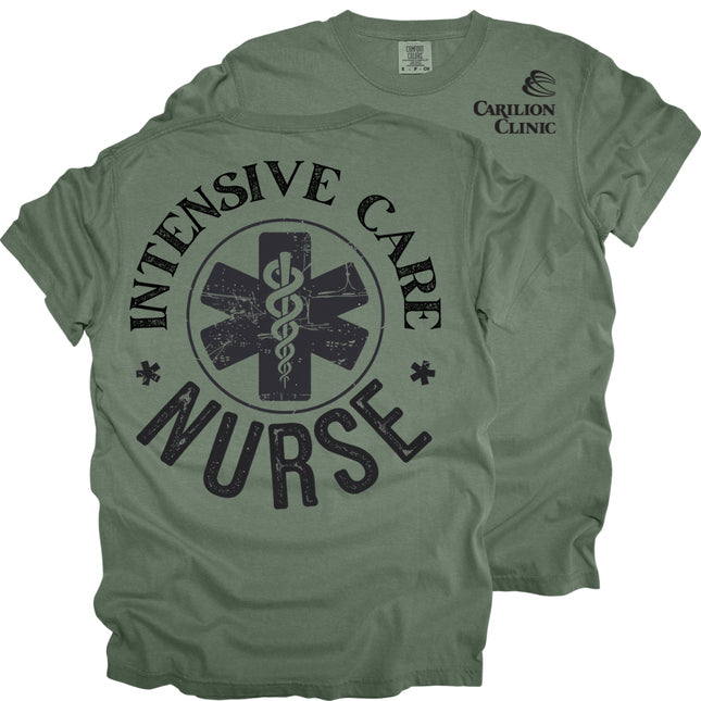 Carilion Clinic Intensive Care Nurse - Comfort Colors & Gildan T-Shirt