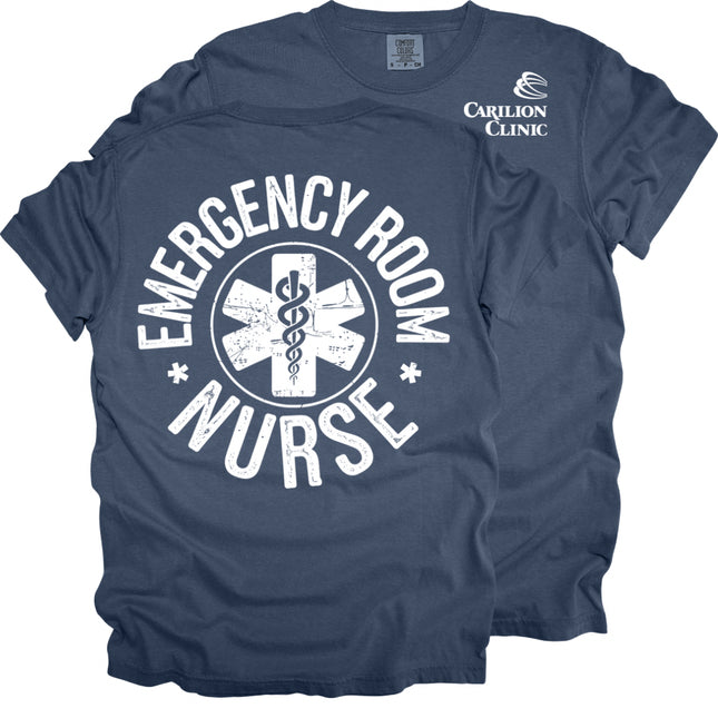 Carilion Clinic Emergency Room Nurse - Comfort Colors & Gildan T-Shirt