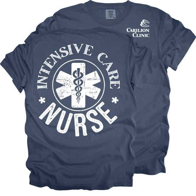 Carilion Clinic Intensive Care Nurse - Comfort Colors & Gildan T-Shirt