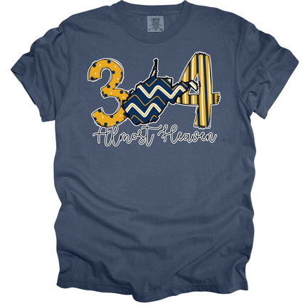 Doodle 304 Almost Heaven - Comfort Colors T-Shirt