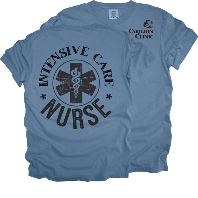 Carilion Clinic Intensive Care Nurse - Comfort Colors & Gildan T-Shirt