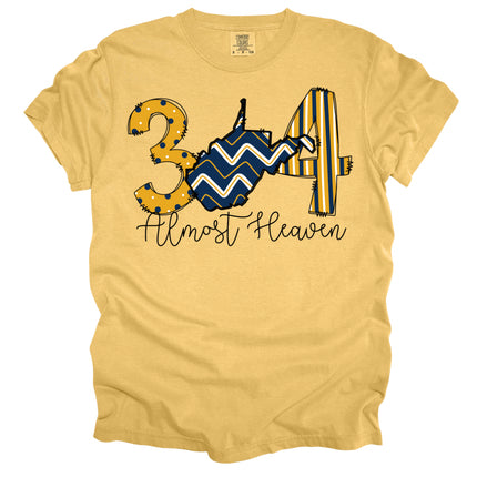 Doodle 304 Almost Heaven - Comfort Colors T-Shirt