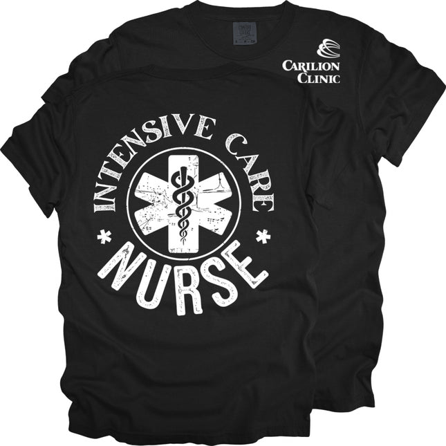 Carilion Clinic Intensive Care Nurse - Comfort Colors & Gildan T-Shirt