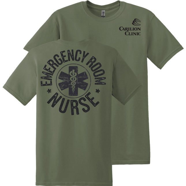 Carilion Clinic Emergency Room Nurse - Comfort Colors & Gildan T-Shirt