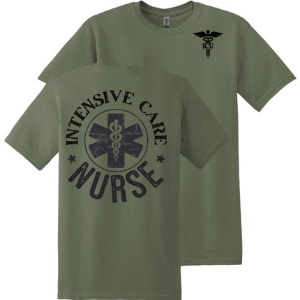 Intensive Care Nurse - Comfort Colors & Gildan T-Shirt