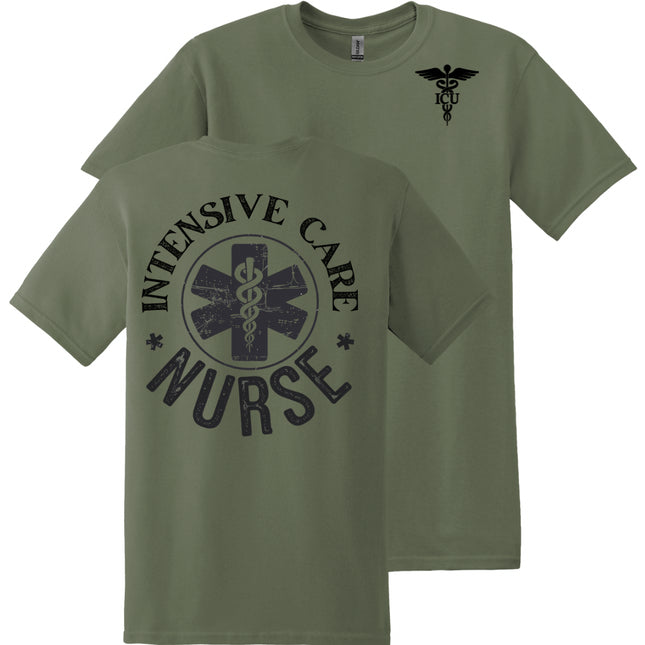 Intensive Care Nurse - Comfort Colors & Gildan T-Shirt