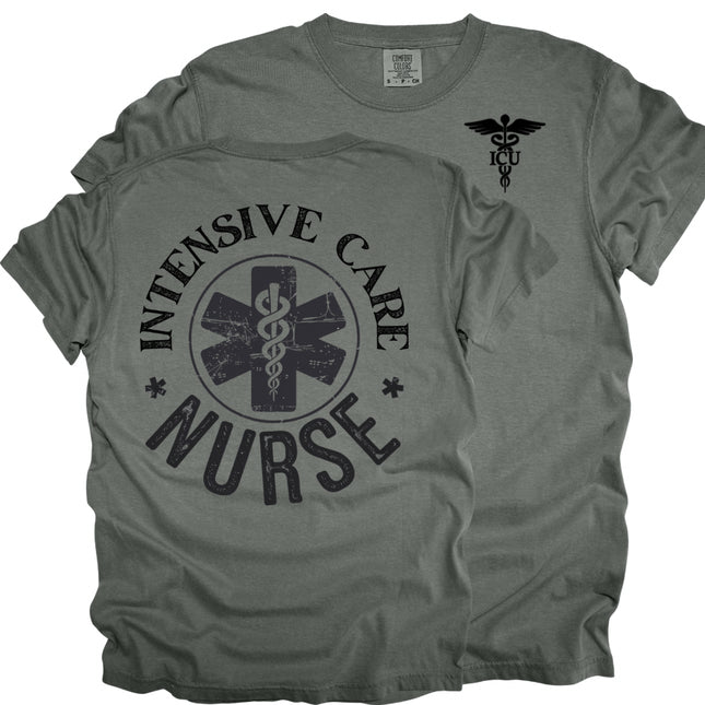 Intensive Care Nurse - Comfort Colors & Gildan T-Shirt