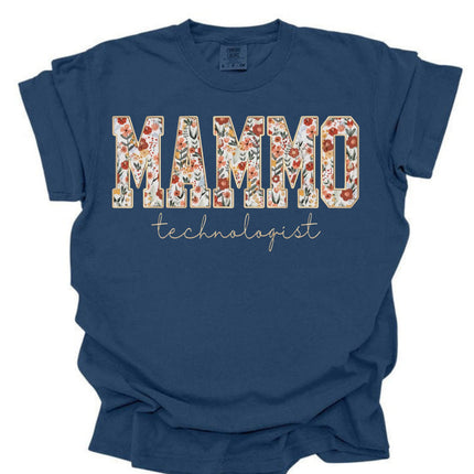 Floral Medical Titles - Comfort Colors Series