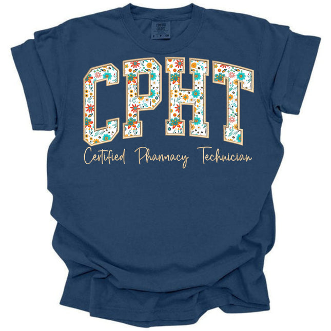 Floral Medical Titles - Comfort Colors Series