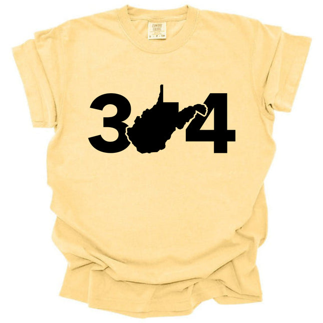 West Virginia 304 - Comfort Colors Series