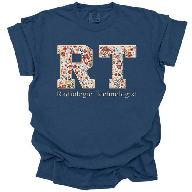 Floral Medical Titles - Comfort Colors Series